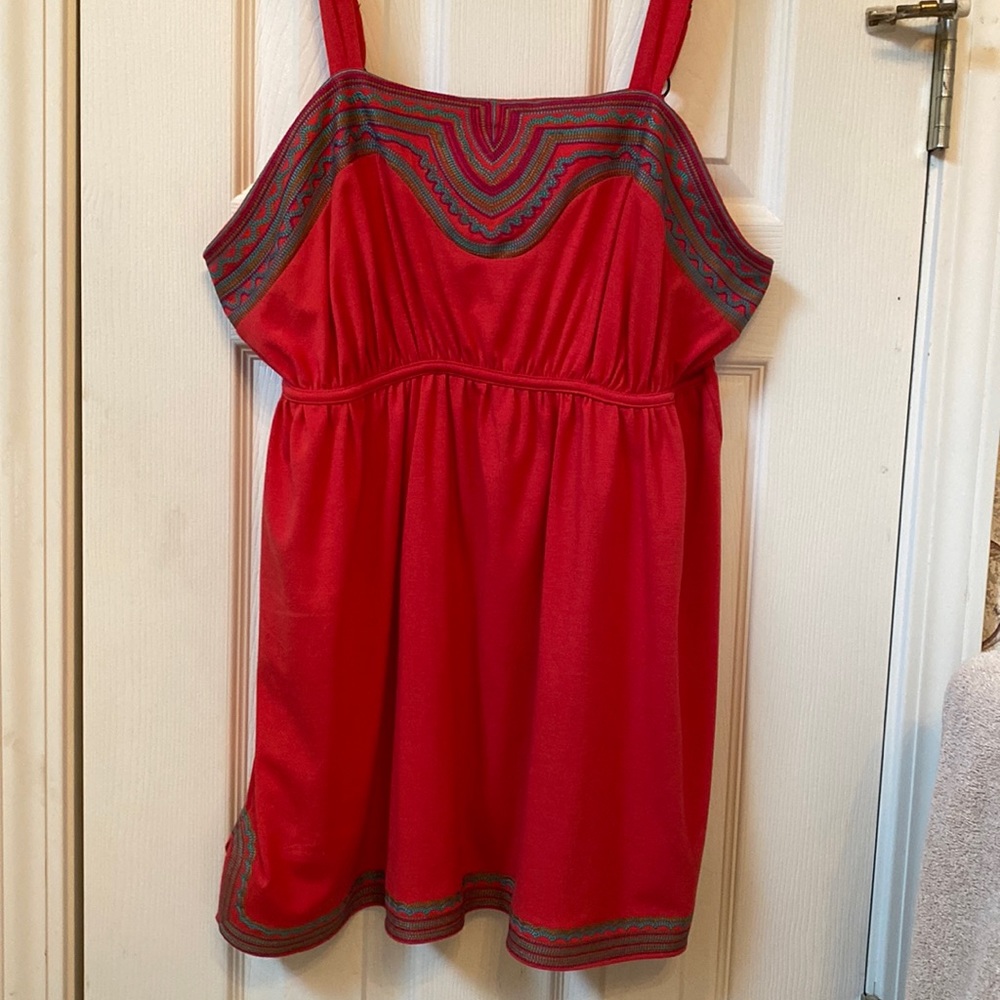 Size 14W Embroidered Top By Maurice’s
